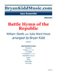 Battle Hymn of the Republic Jazz Ensemble sheet music cover